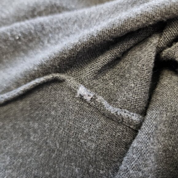 Cyrus gray hooded cardigan - Picture 7 of 10